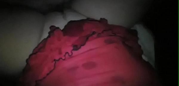 2 bulls get to fuck wife Tia bareback and creampie her while hubby films and watch
